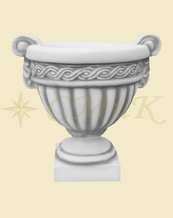 Вазон садовый ваза греческая с орнаментом(антик)
